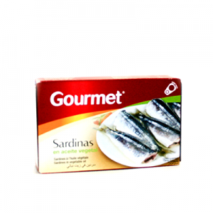 SARDINES OLI GOURMET 125 GR...