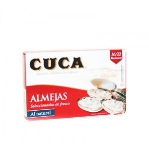 ALMEJAS CUCA  16/22 120 GR