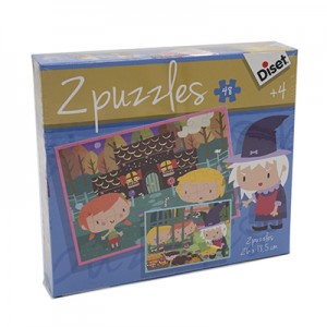 PUZZLE 2X48 CASITA CHOCOLATE