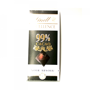 LINDT EXCEL NEGRE 99% 50 GR