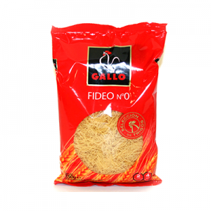 FIDEOS O GALLO 250 GR