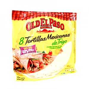 FLOUR TORTILLAS X 8 OLD EL...