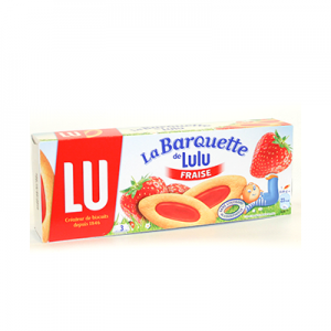 BARQUETTES FRAISE LU 120 GR