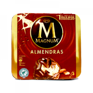 MAGNUM ALMENDRAS X 3