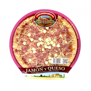 PIZZA JAMON I QUESO 405 GR...