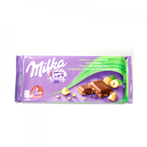 XOCOLATA MILKA AVELLANA 125 GR