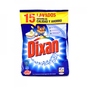 DETERGEN DIXAN 12 DOSIS