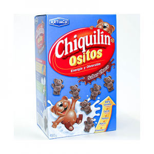 CHIQUILIN OSITOS CACAO 450 GR