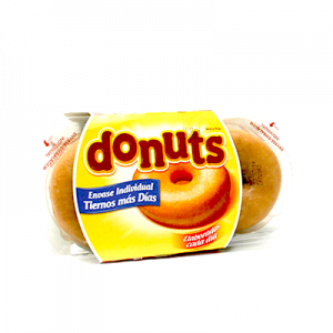 DONUTS GLACE X 4 UN 208 GR