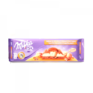 MILKA CARAMEL AVELLANA 300 GR