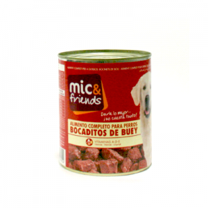 MENJAR GOS MIC&FRIENDS 720 GR