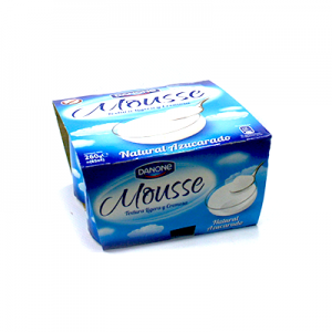 MOUSSE NATURAL ENSUCRADA 4...