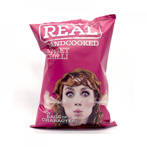 REAL CRISPS PAPAS CHILI 150 GR