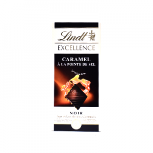 EXC NOIR-CARAMEL-SEL LINDT...