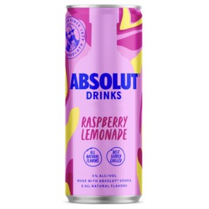 ABSOLUT RASP&LEMON 25 CL