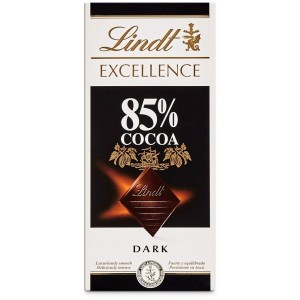 LINDT NEGRE 85 % FRANCES...