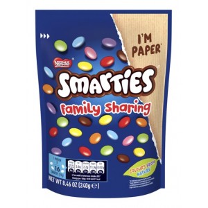 SMARTIES SHARING BAG 240 GR