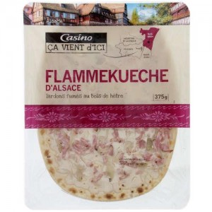 FLAMMEKUECHE LARDONS OIGNON...