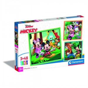 PUZZLE 3X48 MICKEY AND FRIENDS