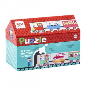 APLI PUZZLE CASETA TREN 20...