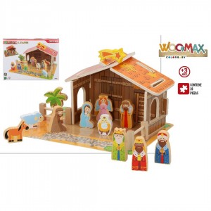 PESSEBRE FUSTA 20 PECES