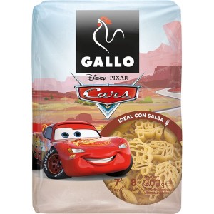 GALLO DISNEY CARS PASTA 300 GR