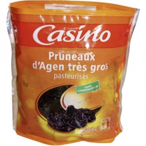 PRUNES D'AGEN CASINO 500 GR