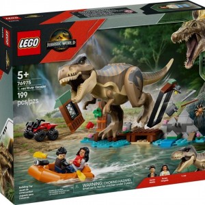 LEGO FUGIDA PEL RIU I T-REX