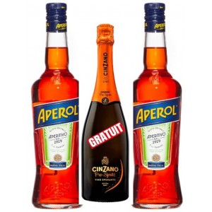 LOT APEROL 1 L X 2 + REGAL