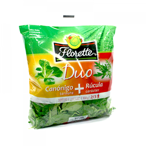 DUO CANONIGO + RUCULA 100...