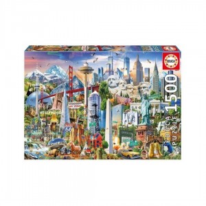 PUZZLE SIMBOLS NORTEAMERICA...