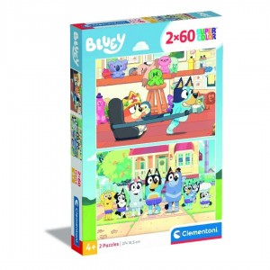 PUZZLE BLUEY 2X60 P