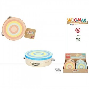 PANDERETA FUSTA WOOMAX