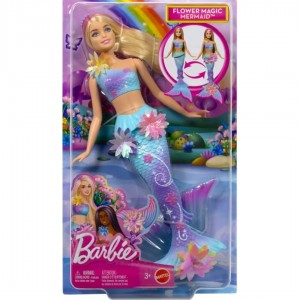 BARBIE SIRENA MAGICA FLORS