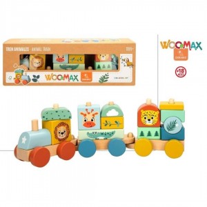 TREN FUSTA ANIMALS WOOMAX