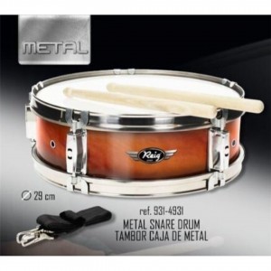 TAMBOR METAL 33 CM AMB ESTOIG