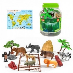POT ANIMALS SELVA 19 PECES