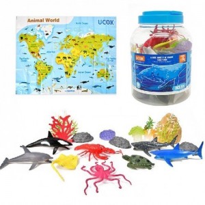POT ANIMALS MARINS 19 PECES
